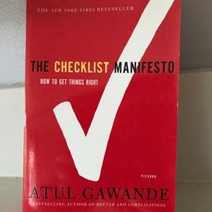 The Checklist Manifesto